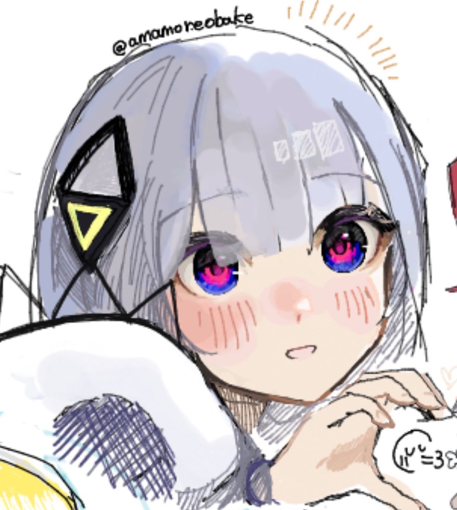 amamoreobake's tweet photo. 絵チャお邪魔しました！それとなーくハート作ったら、隣の人応じてくれてめっちゃハッピーだった。　#絵チャ https://t.co/deWi0SegFW