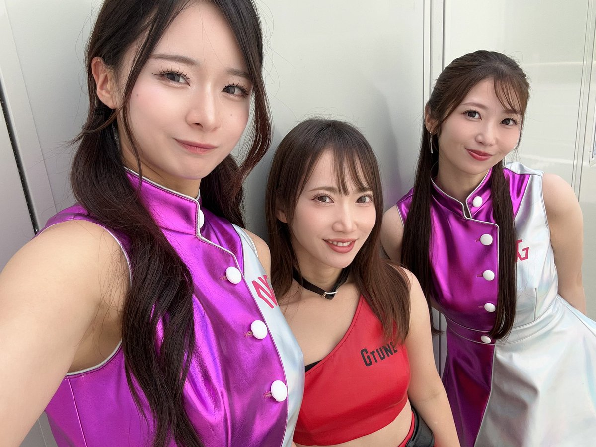 reina__rere's tweet photo. 事務所一緒の大好き㌠🫶
(めいさん@aoi_mei23527 &amp; まいさん@osadama_i  )

#GTUNE #NEXTGEAR #TGS2026 #東京ゲームショウ  #イベントコンパニオン https://t.co/NlGu7928dX