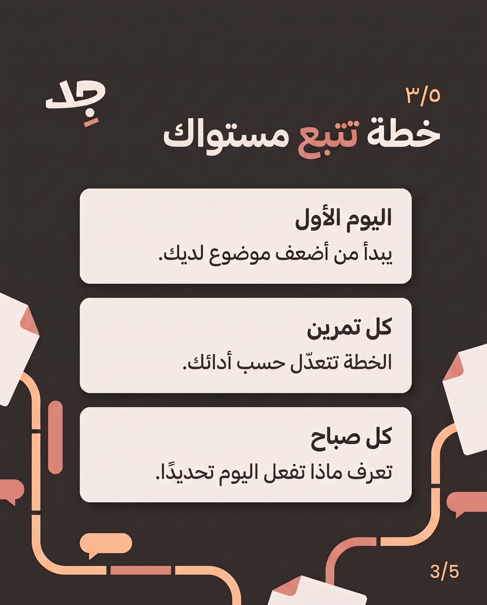 SiyadaTech's tweet photo. «ضعفك في الكمّي» ليست إجابة.
جِدّ يخبرك بالموضوع نفسه — في ثلاثين دقيقة، ويبني خطتك منه.
#جد #القدرات #التحصيلي #SiyadaTech https://t.co/a1MKV394vY