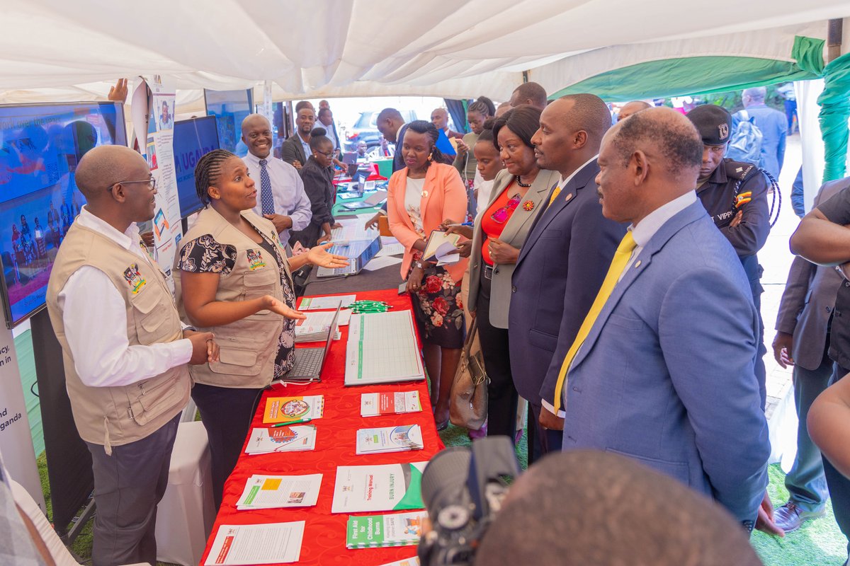 MakSPHCTRIAD's tweet photo. We are honored to have shared our work with Hon. @EngJonard , Minister of Science, Technology & Innovation, and his team during their visit to Makerere School of Public Health.

Injury research is central to science & technology, from data systems to prevention strategies; and we’re proud to showcase its relevance.

Thank you for engaging with us during the exhibition! #ScienceAndInnovation