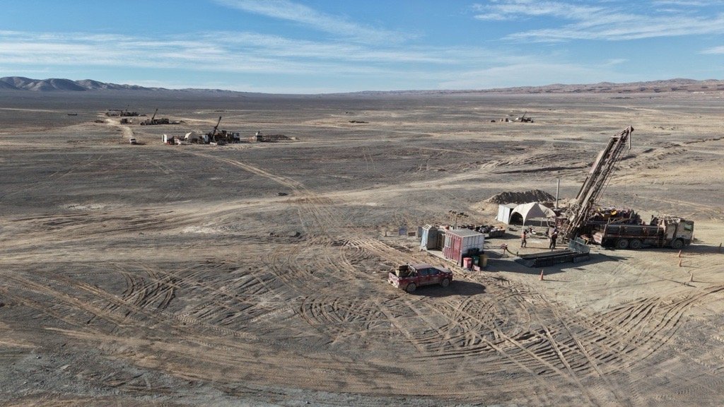 Marimaca_Copper's tweet photo. ⛏️ Exploration at Marimaca’s Pampa Medina Deposit is advancing quickly.

With further drilling and exploration work underway, see some recent images from site below. https://t.co/V0Fj3xlpfg