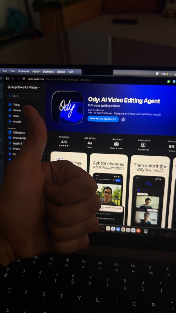 _kaitodev's tweet photo. Ody 1.0.27 is here.. we fixed many things:

- AutoCut now supports background processing on compatible devices, with optional notifications when your edit is ready.
- Added a customizable Minimal title style (the ones you see on Instagram and TikTok)
- Titles stay attached to your clips as you edit the timeline.
- Improved caption editing, text animations, and keyboard behavior, and fixed clipped letters.
- Added placement guides to help keep titles and captions clear of social app controls.
- Improved AutoCut accuracy and cutting or restoring spoken phrases through chat.
- Improved project loading, media imports, and overall editing reliability.
- Added French, Brazilian Portuguese, and Latin American Spanish support.

we're cooking..