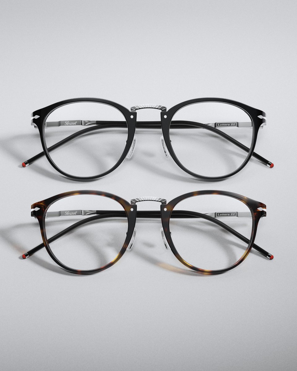 Persol's tweet photo. Hand-finished acetate, signature red details, and inspiration drawn from a design legend.
#PersolIcons
#PersolOlivetti
Discover more: https://t.co/hgpeN8i5pO https://t.co/9WMIxvhCyh