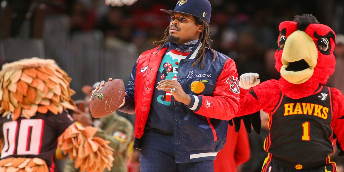 Panthers legend Cam Newton responds to comeback chatter amidst Falcons' QB woes