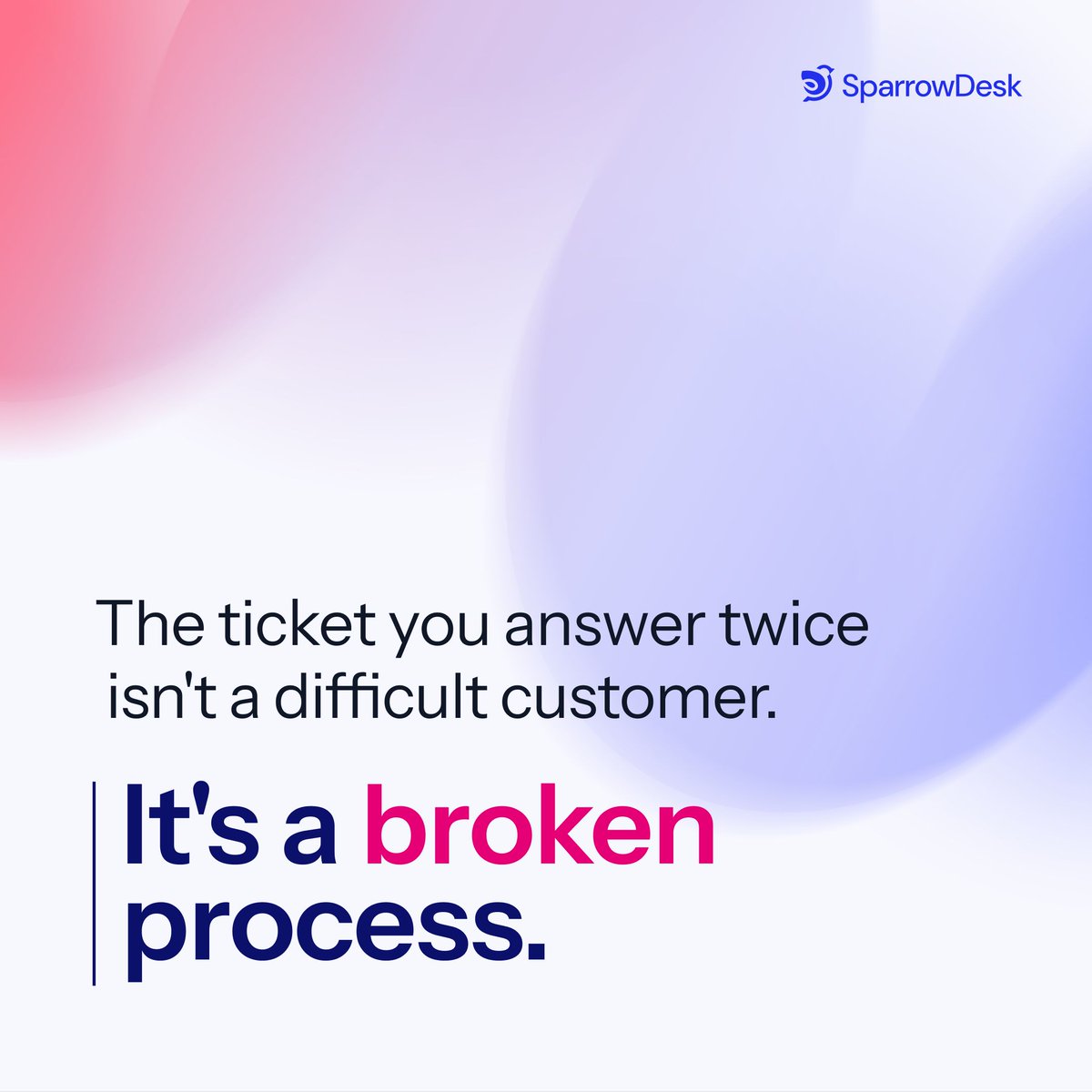 SparrowDesk's tweet photo. The same question, twice. That's not a difficult customer.
It's a process that let the answer go missing.
The reply already existed somewhere. It just never reached the person who needed it, when they needed it.
Blaming the customer for coming back is easy. 

#CustomerSupport #CX https://t.co/Hubaf5Jrgv