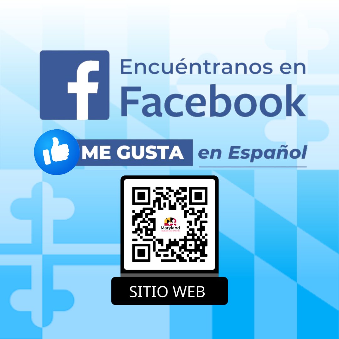 MD_Insurance's tweet photo. Hola! If Spanish is your preferred language, we encourage you to follow MIA's Facebook page in Spanish. Like us: https://t.co/7JDoS5mxGb Plus, visit our website: https://t.co/J5MLCoHFgs #MDInsurance #EnEspanol #HispanicHeritageMonth https://t.co/SdncnhJTRv