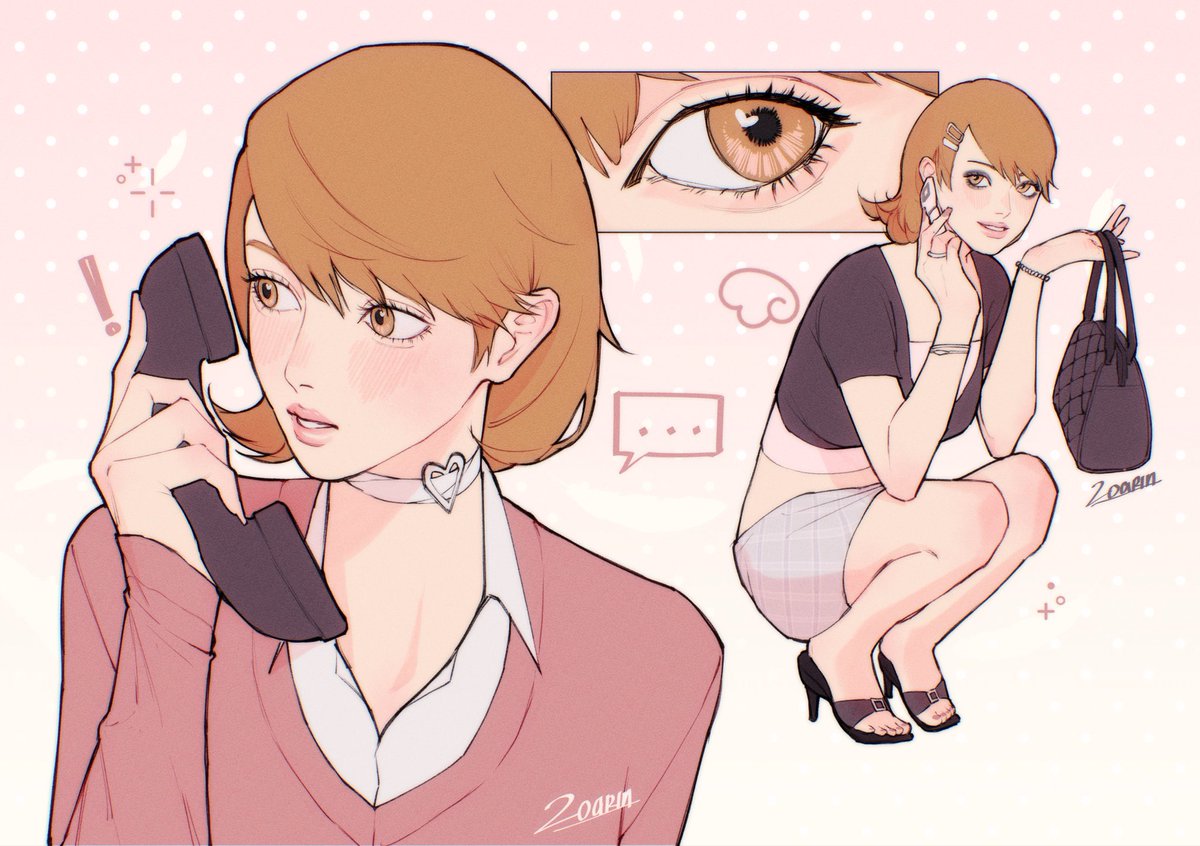 2OARIN's tweet photo. yukari takeba for cf23 🎀 #persona3 https://t.co/7yAaTBSc3U