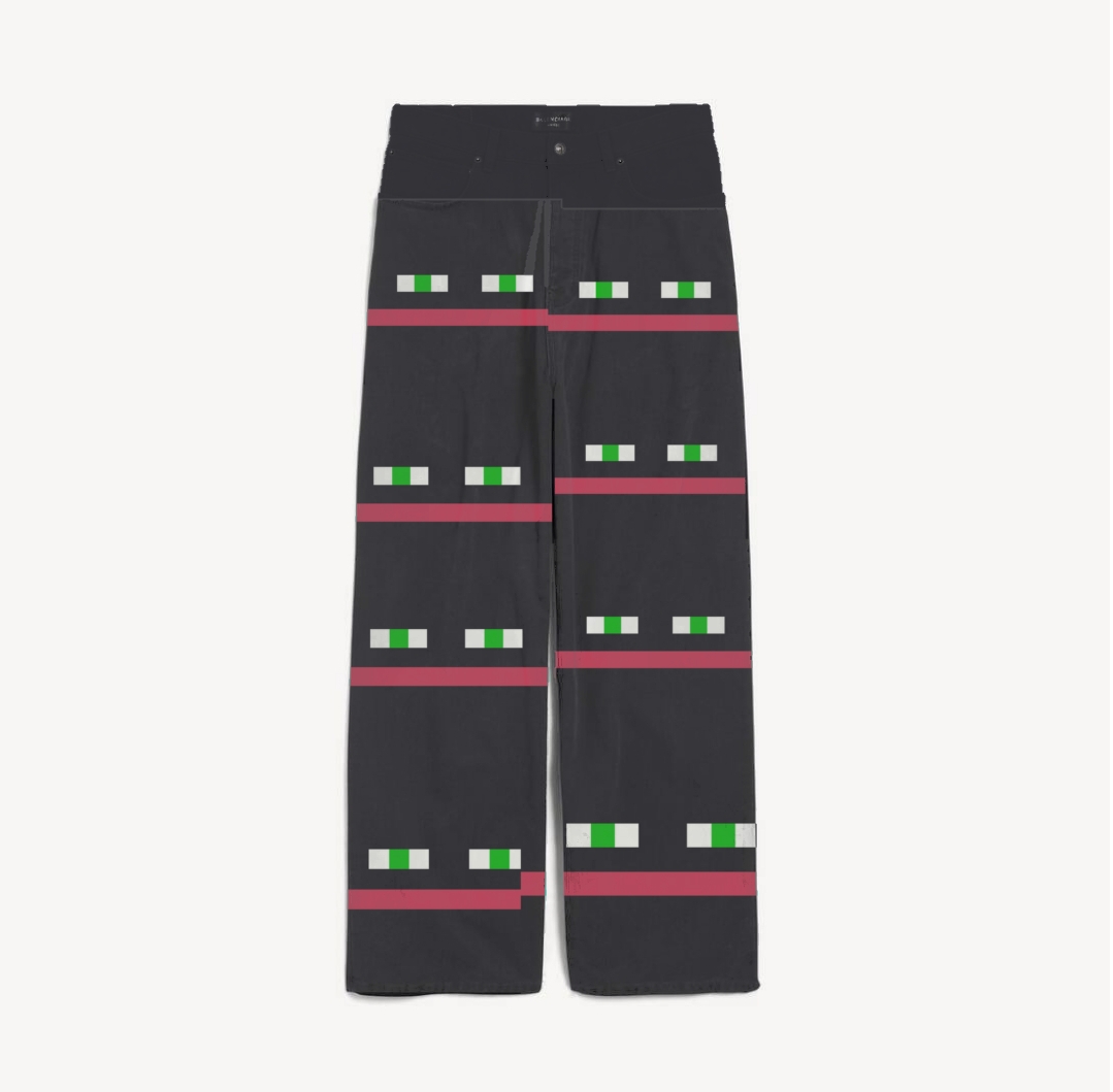 pastanimatic's tweet photo. I had a dream where someone was wearing thatmob pants and they looked like this https://t.co/yA1lQVT8bM
