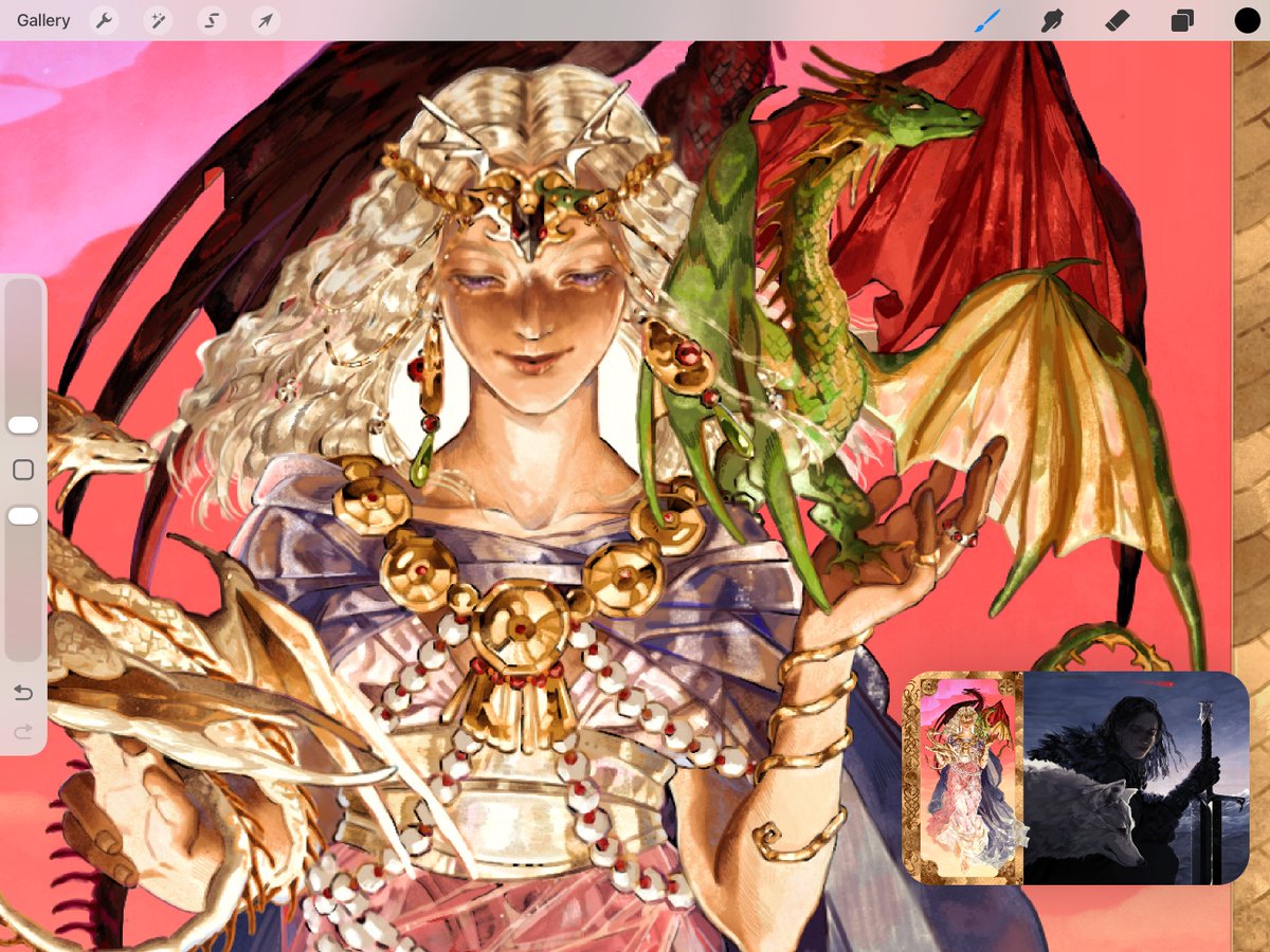 elohay_'s tweet photo. Dany wip https://t.co/bRgFUU7CFV