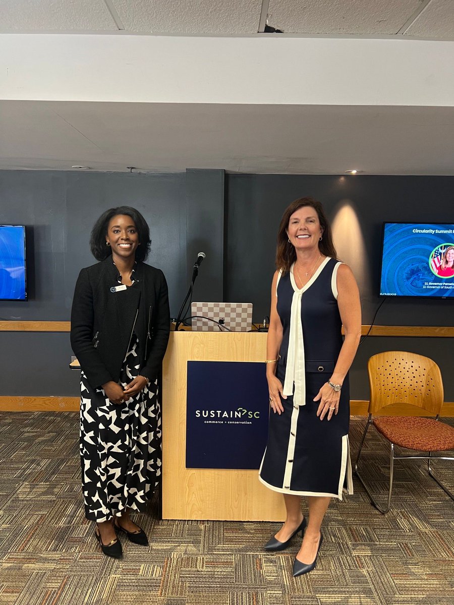 _Sustain_SC's tweet photo. Our members are building South Carolina's circular economy — and proving that recycling is, a business opportunity. Read our insights from our Circularity Summit here:

#SustainSC #CommerceAndConservation #Circularity https://t.co/BJKGBDQXQ0