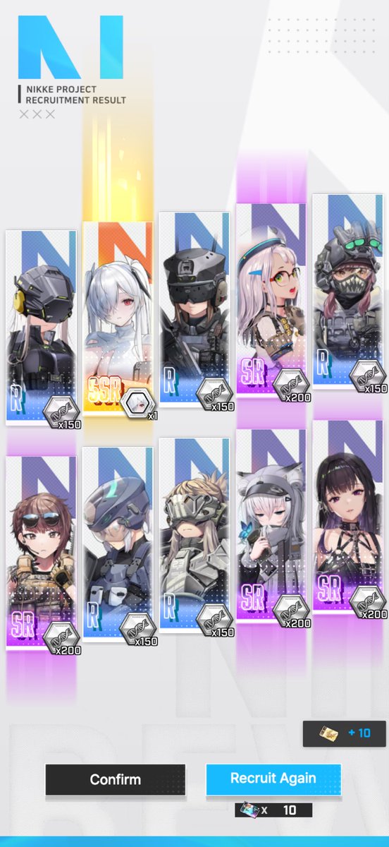 flaggyjam's tweet photo. Finally got Rupee winter and also extra Cindi!
#nikke https://t.co/25rUKK1hV2