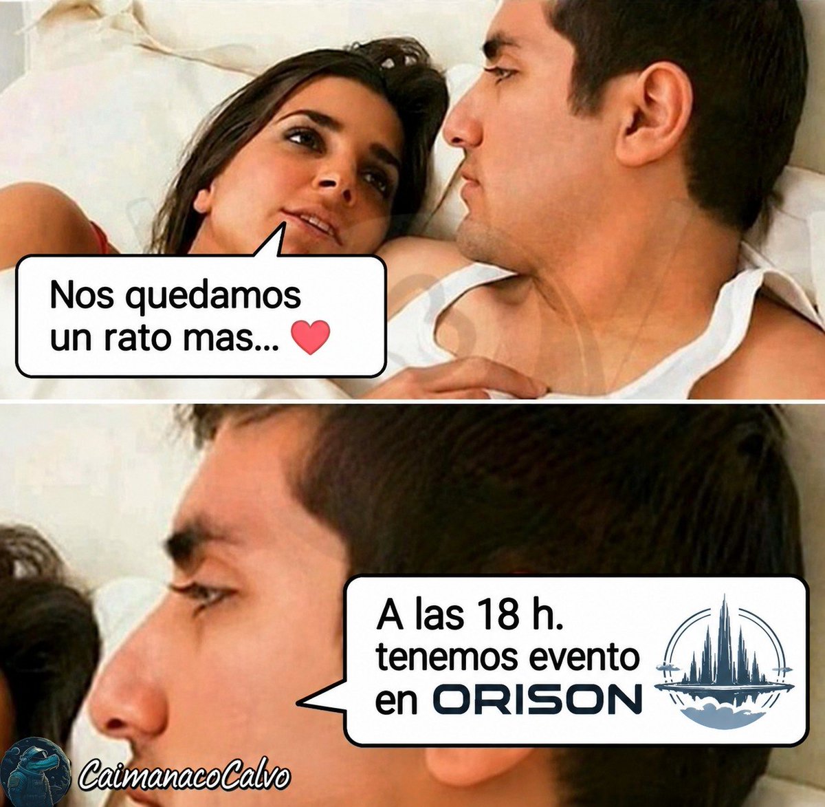 CaimanacoCalvo's tweet photo. Tú cancelarías el evento o te quedas? 👀
4.10.1 live 
#StarCitizen #StarCitizenES @RobertsSpaceInd  #CaimanacoCalvo https://t.co/2Rabh9iBbW