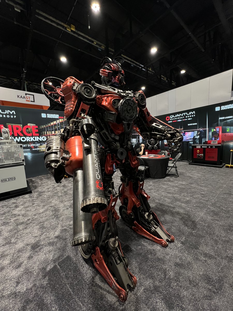 7shangan's tweet photo. Just got some pictures at IMTS 2026 Chicago👀 https://t.co/z7NCZ1K0IB