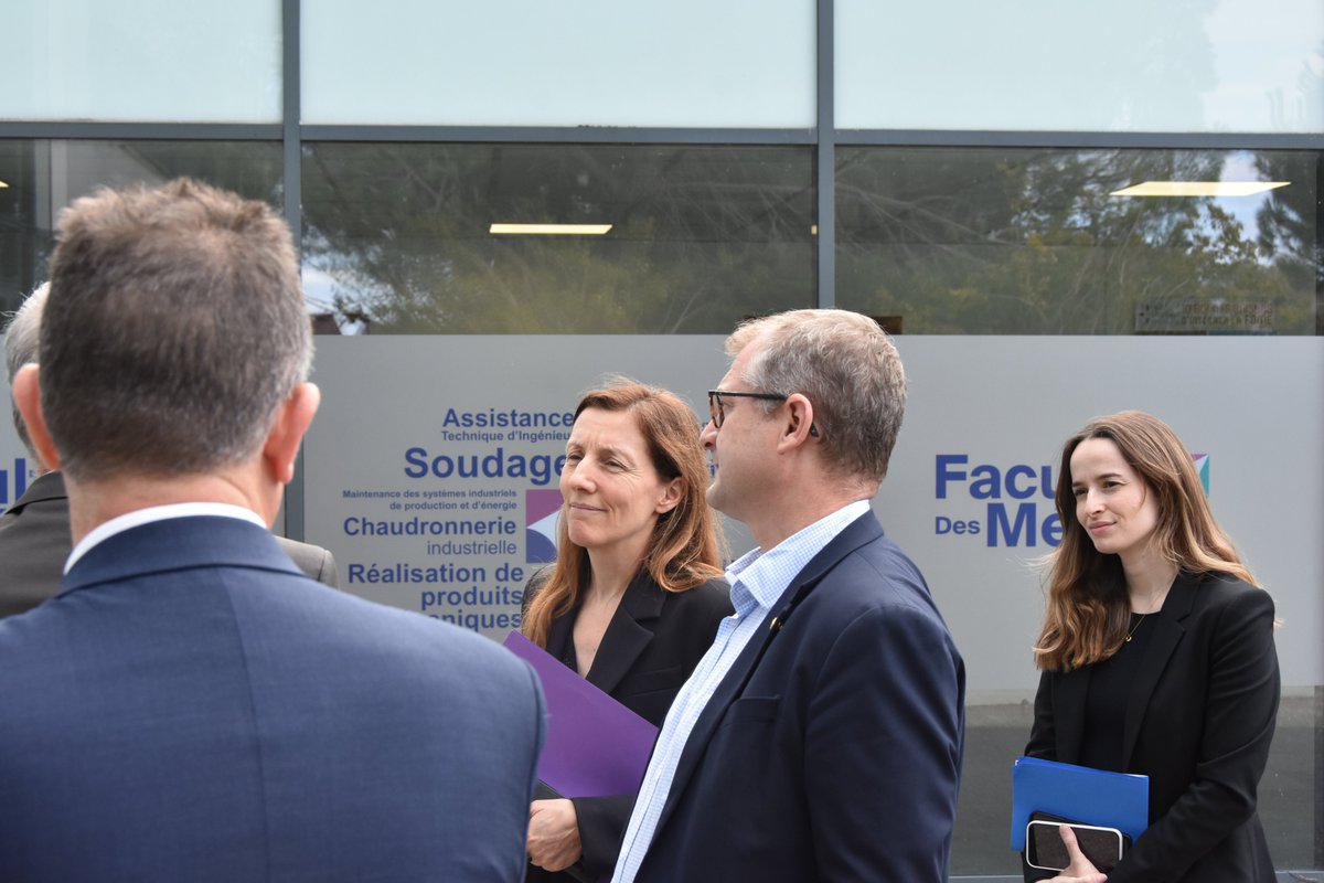 Image de Préfète de l'Essonne - #Visite | La préfète de l’Essonne s’est rendue à la Faculté des Métiers d’Évry.

À cette occasion, e