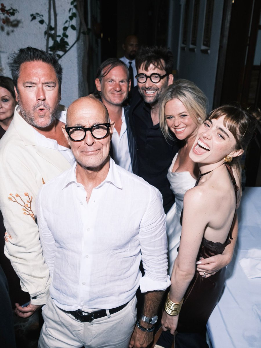 DavidTupdates's tweet photo. New pictures of David at Emily Atack’s Wedding via her Instagram. https://t.co/ggiMJdYzWn