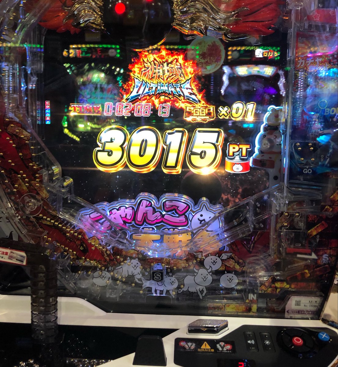 saucy__04's tweet photo. やっぱダイナム二本木だね笑笑
88パー継続Rush駆け抜け。

25パー突破してその後にぶいち突破してこれ笑笑

30分の1の当たり1回も引けずに転落引いたんだけど笑笑笑笑

ここラキトリマジで続かんからみんなこん方がいいよ。
てゆうか絶対来ないで笑
@dynamjp https://t.co/IUmhP6hH61