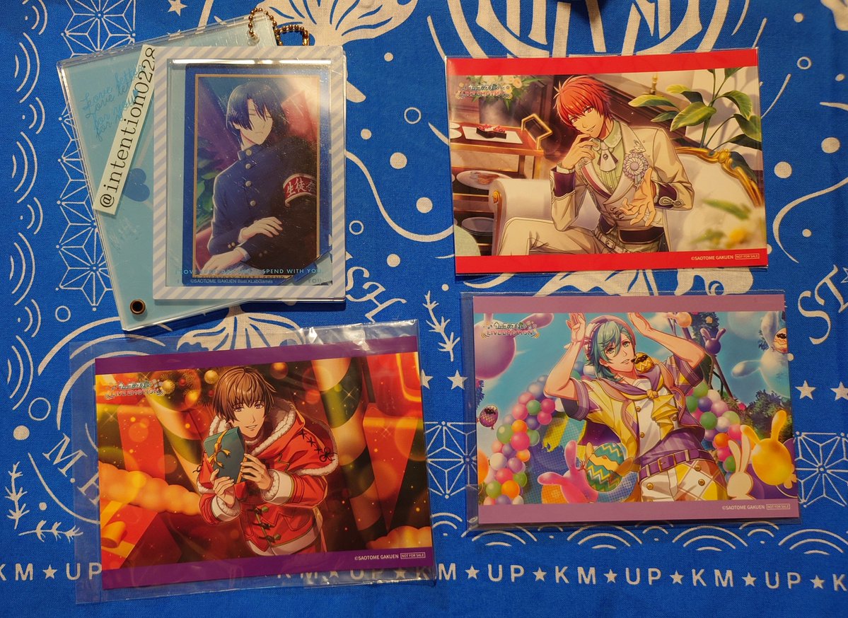 intention0228's tweet photo. 【交換】 うたプリ ライエモ アニメイト 特典 ブロマイド

譲) 音也 藍 瑛二

求) 真斗 ＞ レン 

郵送にて
検索からでももお気軽にお声がけ下さい！ https://t.co/vIfBA0KEoR
