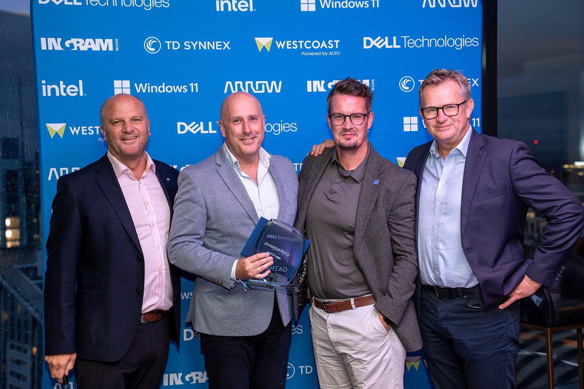 Ahead's tweet photo. AHEAD has been named @DellTech Breakthrough Partner of the Year UK FY26. 🇬🇧 

It follows our NA Channel Partner of the Year win earlier this year. Same standard, different region.

Thank you to the @DellUK team for the partnership and recognition. 

#DellTechPartner https://t.co/DBvTOueT8y