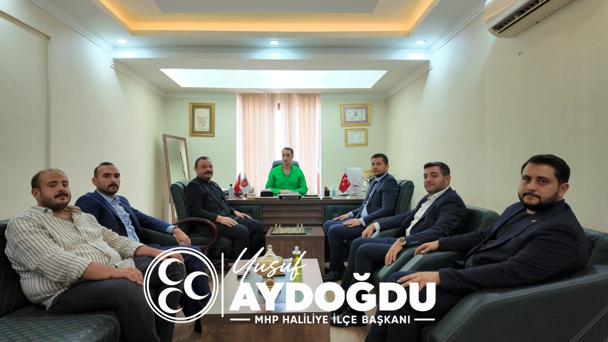 MHPhaliliyeurfa's tweet photo. MHP Haliliye İlçe Başkanı Sn. Yusuf Aydoğdu ve yönetimi, Türk Hukuk Enstitüsü Başkanı Av. Sefa Ayaydın’a hayırlı olsun ziyaretinde bulundu. 

Başarılar dileriz.
@MHP_Bilgi 
@dbdevletbahceli 
@Sanliurfa_MHP 
@eczosmanmutlu 
@yusufaydogduu 
@TurkHukukEnst https://t.co/8dmJrhrkPw