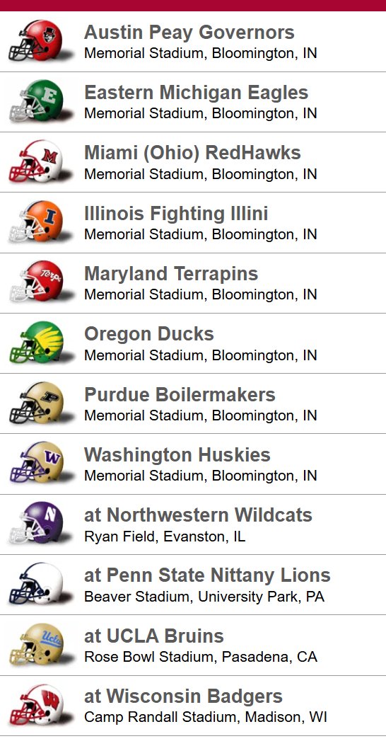 ih8yourteam's tweet photo. You're probably saying to yourself "at some point Indiana's schedule has to hit law of averages and be challenging." 

But let's take a look at 2028 https://t.co/WgG5WlbeAH