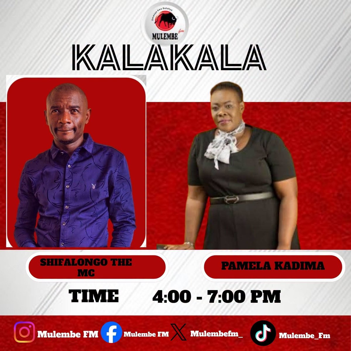 Mulembe_FM's tweet photo. #Kalakala Khusangala okhuba ninawe Mushipindi. Khusubira mbu Inyanga yino ibere indayi. Karibu mu TBT edition Pamela Kadima Shifalongo Washina Nibalishe https://t.co/qm9F0ZKCzQ