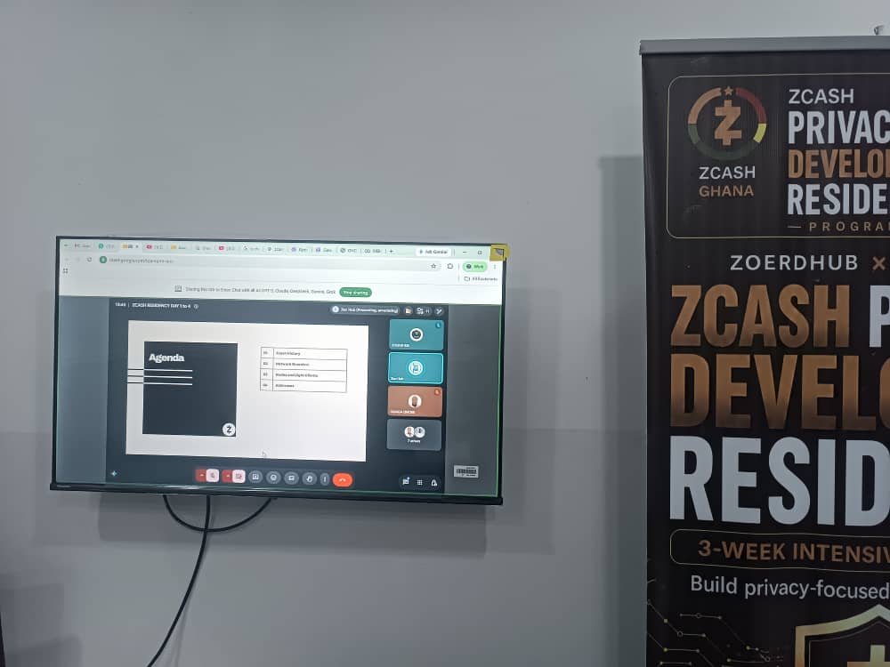 zoerdhub's tweet photo. Day 10 🚀
The Zcash Privacy Developers Residency continues with another productive session.
From theory to practical development, the developers are steadily building their understanding of privacy technology. https://t.co/J0PD0QNYvv