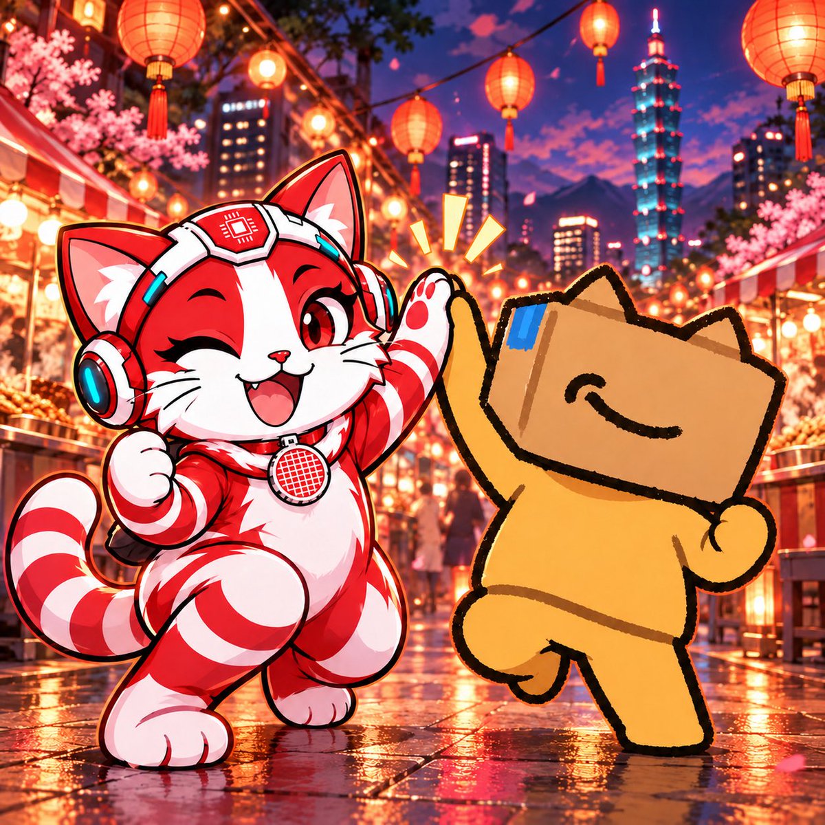 tisotsmc's tweet photo. @yellowpantherx @BOXYboxcat Tiso likes Boxyy 🌸 https://t.co/Cdkz25oa5i