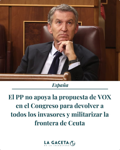 FACHARTRUMPUTIN's tweet photo. Luego dicen que por qué se han pasado 1.600.000 votantes del PP a Vox. https://t.co/MQQQebuSP8