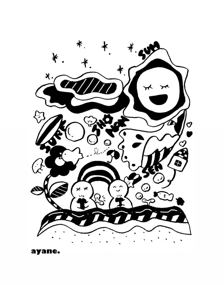 aya_surf9's tweet photo. 湘南の海と人のパワーがすごくて
仙台着いて速攻海友に贈るイラストを🎁👩‍🎨

雨が曇りになって

再会した瞬間に
風が穏やかになって

そのうち太陽が出てきて

話を掛け合う度に
そこには虹がかかる

また芽が出て花が咲く

水に土に戻る

必要も不必要もない世界

次も笑って手を振れるように https://t.co/Nyj1ifAeB8