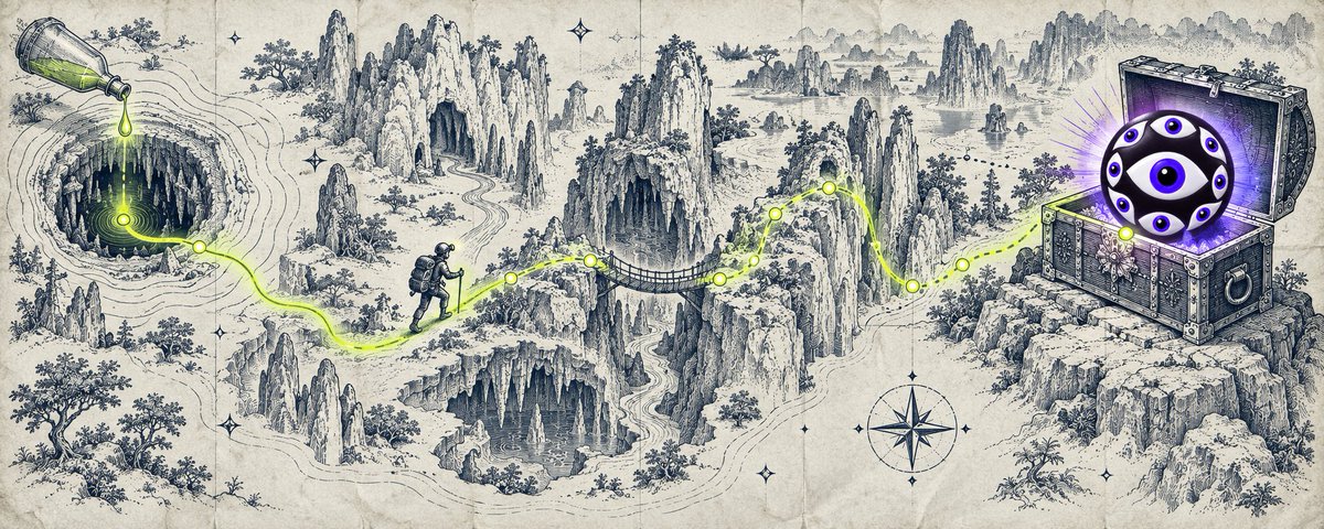 DyetraceHQ's tweet photo. We followed the dye. Something at the end of the trail was looking back. 👁️

@Arguspad, got room for a few surveyors?

Our next expedition might begin with you. https://t.co/bScnjwuXpI