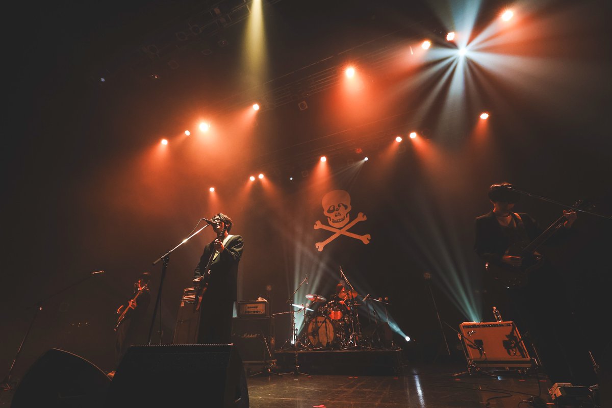 RRkonnichiwa's tweet photo. 『#ロックロックこんにちは！Ver.28
～にゃーロック！ホームズ～』

【Day1】9月17日（木）
＠ Zepp Namba(OSAKA)

1組目にはGateballersが登場！
@gateballers 

thank you☠️

photo by 河上良 @bit_Direction /小川星奈 https://t.co/jp15MHpzDM
