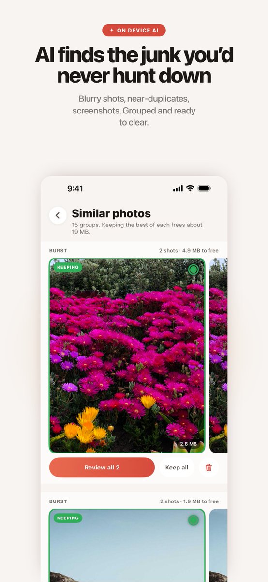 flicphotos's tweet photo. Flic Finds: Need Space.

Big wins stack. You approve every delete. Real GB back. Real calm.
https://t.co/SP2v6HDOgH
#flicfinds #phonestorage #iphonestorage #cameraroll #declutter #fyp https://t.co/1KnGd8ui7Z