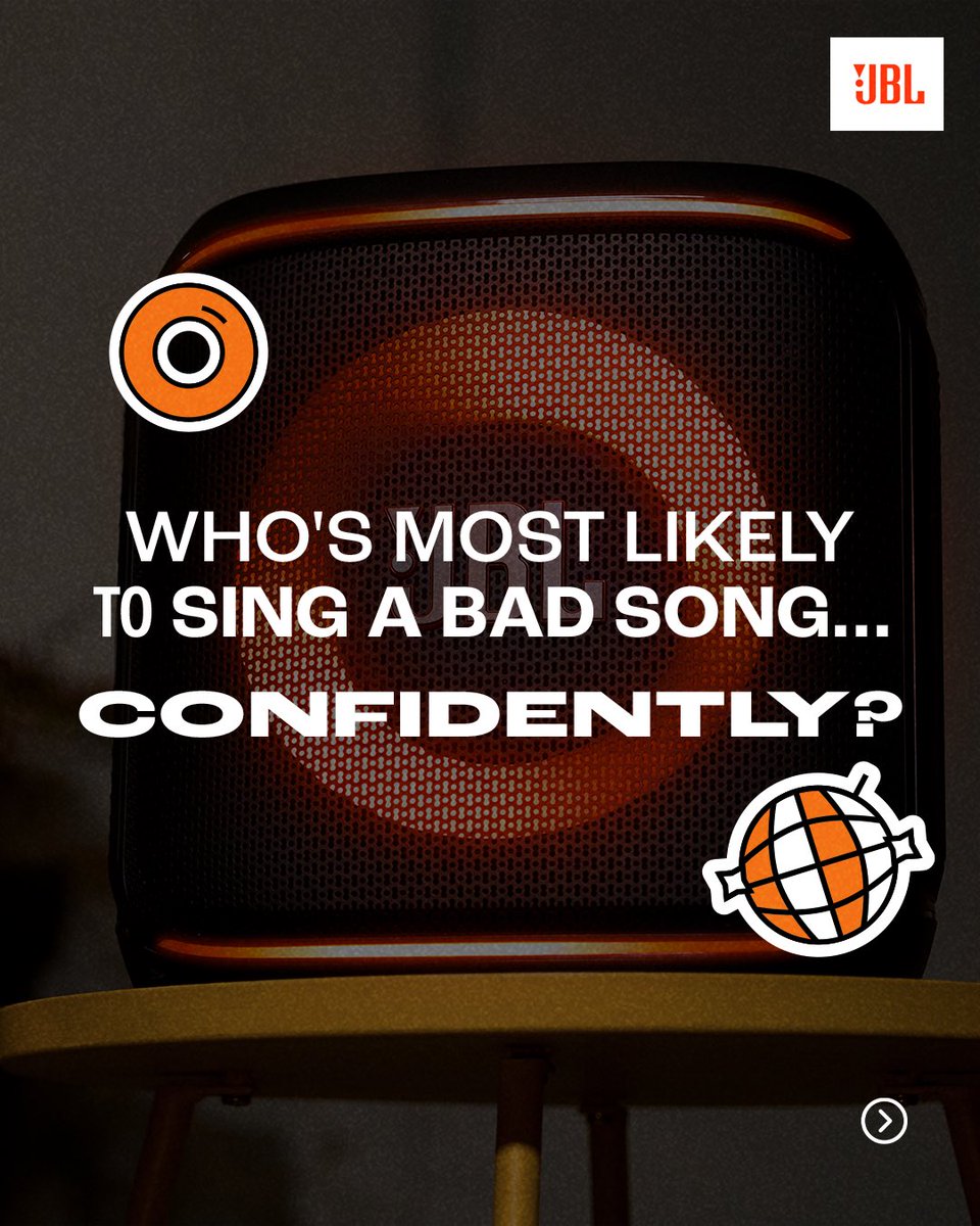 JBLSoundIn's tweet photo. We can only answer for one. Tag whoever came to your mind for the rest 😏🎤✨

[ JBL India, JBL Encore 2, Partybox Speaker, Karaoke ] https://t.co/stEzaCzROK