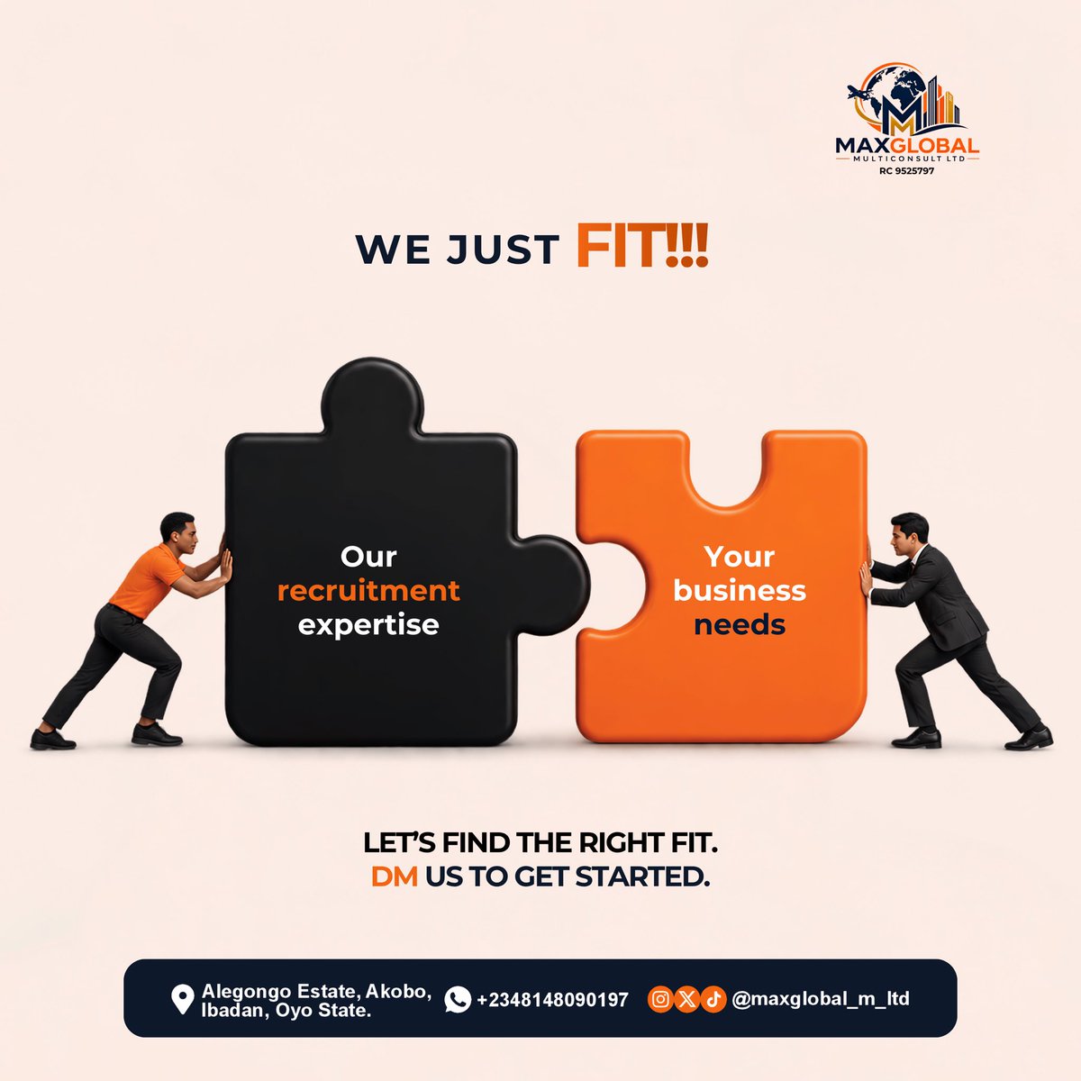 maxglobal_m_ltd's tweet photo. Our recruitment expertise + your business needs equals the right fit!

DM us to get started

#hiring #outsourcing #recruitment #HR #businessneeds https://t.co/c0r9m7w2s3