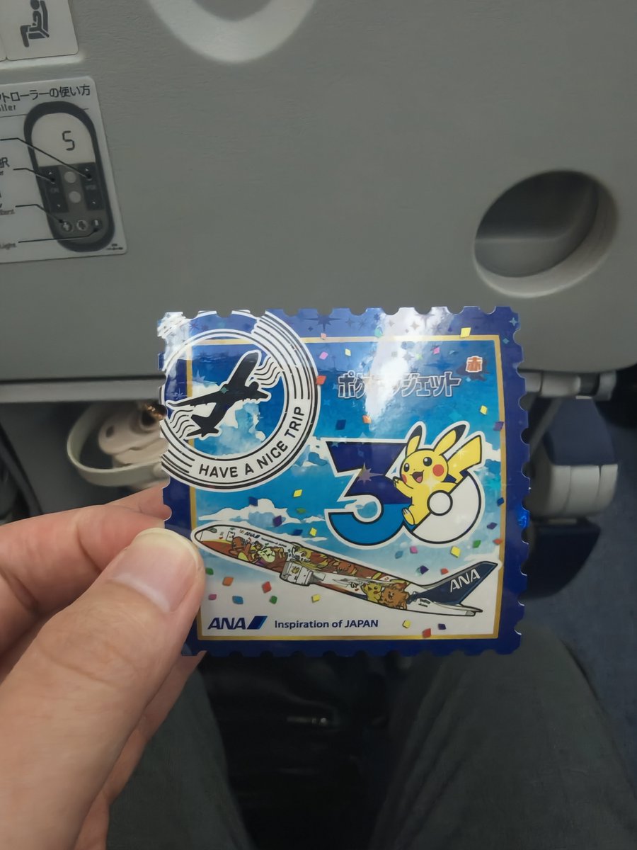 prettykillerk's tweet photo. 福岡からの帰りポケモンジェットだった！
去年から結構乗ってるけど初めてでちょっとうれしかった😊
それにしても呼子のイカはいつ食べても最高🦑 https://t.co/LwwhcXb18g