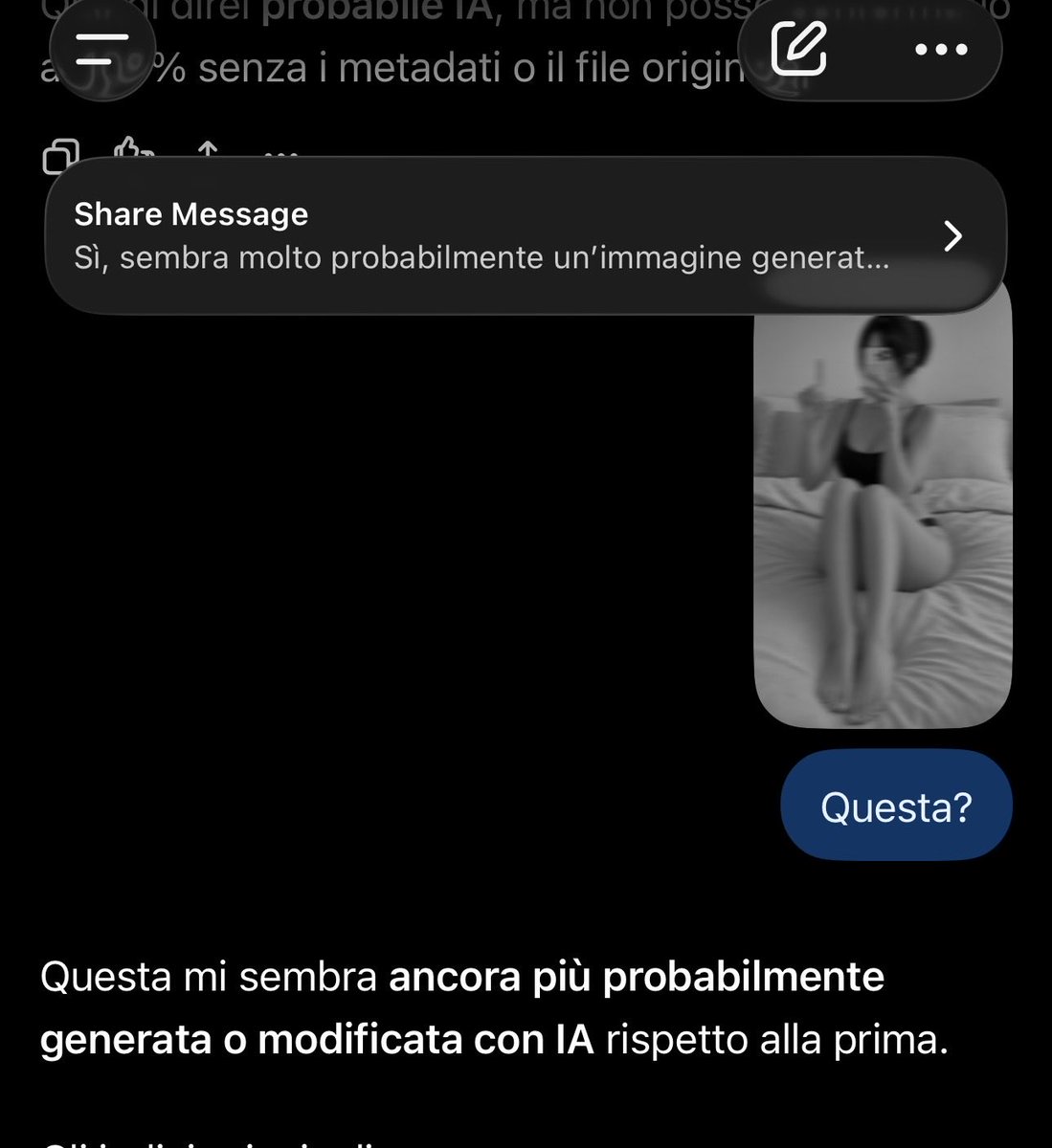 blumoonsunrise's tweet photo. non che ci fosse bisogno di chiedere per avere la conferma 

la volete smettere di farvi fottere soldi e segarvi su un profilo AI ??

senza contare che ha bloccato tutte le altre Miss per evitare ci esca in tl sta roba https://t.co/8b9L6GcrqP