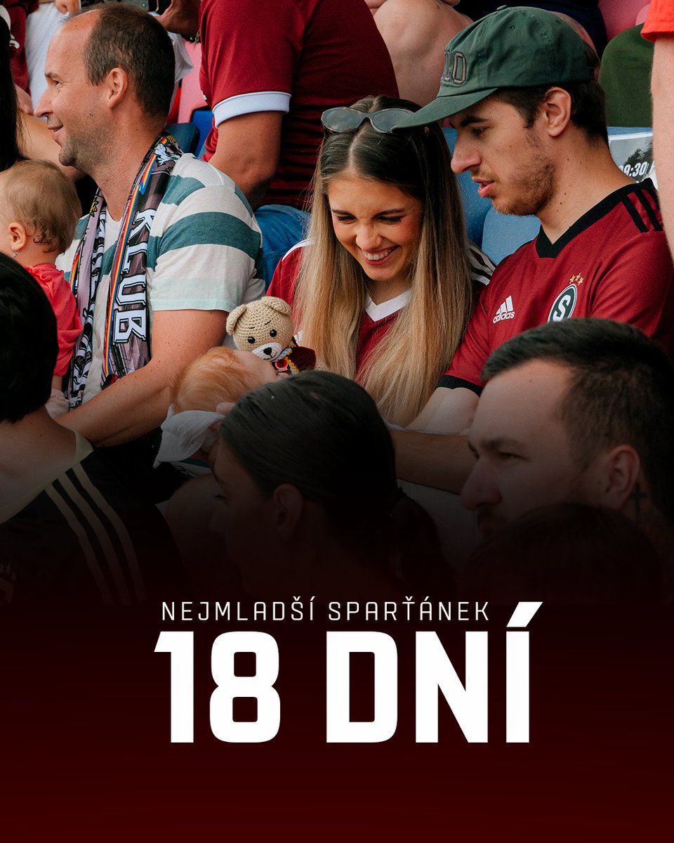 SpartaBeyond90's tweet photo. O první sparťanský zážitek se na Letné podělilo přes 600 rodinných příslušníků 🧑‍🧑‍🧒

Přivítali jsme s nimi i opravdová miminka – nejmladšímu sparťánkovi bylo pouhých 18 dní! 👶 https://t.co/FAPUxAnenv