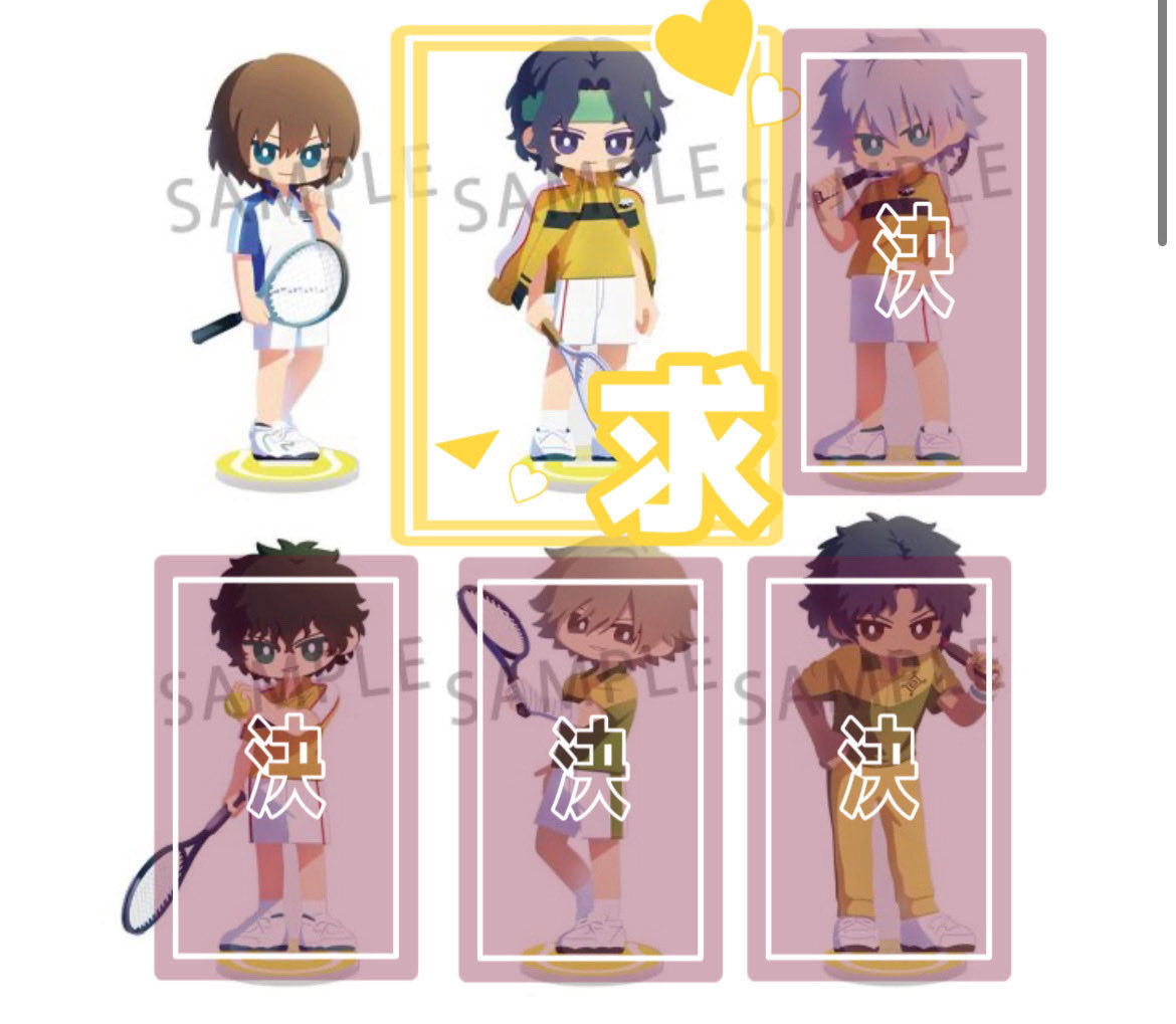 iUYoczNgir32306's tweet photo. 【譲渡・交換】
新テニスの王子様 テニプリ いるすた vol.2

譲 】不二

求】
vol.1真田or 定価＋送料 ＞同種　幸村

1BOX予約　
PayPay・銀行振込
（譲渡はFF外先払い希望）
大阪・京都手渡しor 郵送
お気軽にお声がけください🙇‍♀️ https://t.co/C3hO0EaUiu