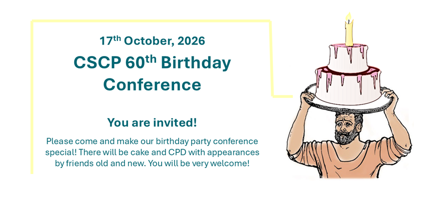 Caecilius_CLC's tweet photo. 📢Happy 60th birthday CSCP! 
We will be celebrating with a conference! 
Book your place here:
https://t.co/4j60uyWMKr https://t.co/npCeWFzZN1