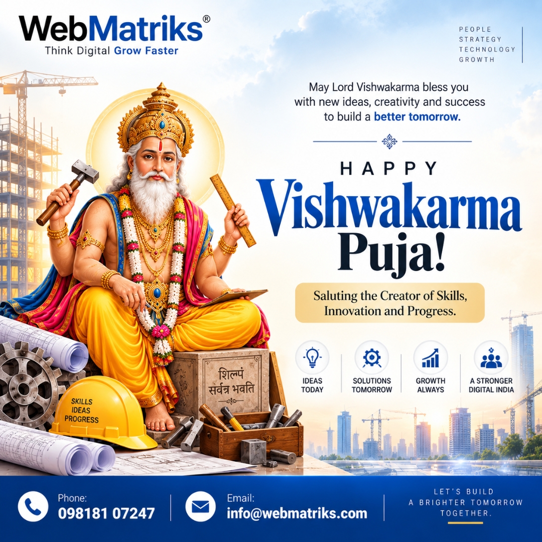 WebMatriks's tweet photo. 🔧 𝐇𝐚𝐩𝐩𝐲 𝐕𝐢𝐬𝐡𝐰𝐚𝐤𝐚𝐫𝐦𝐚 𝐏𝐮𝐣𝐚! 🙏

𝐌𝐚𝐲 𝐋𝐨𝐫𝐝 𝐕𝐢𝐬𝐡𝐰𝐚𝐤𝐚𝐫𝐦𝐚 bless you with success, creativity, and new opportunities, and inspire us to keep building a better tomorrow.
#HappyVishwakarmaPuja #VishwakarmaPuja #VishwakarmaJayanti #WebMatriks https://t.co/ptph9Twns3