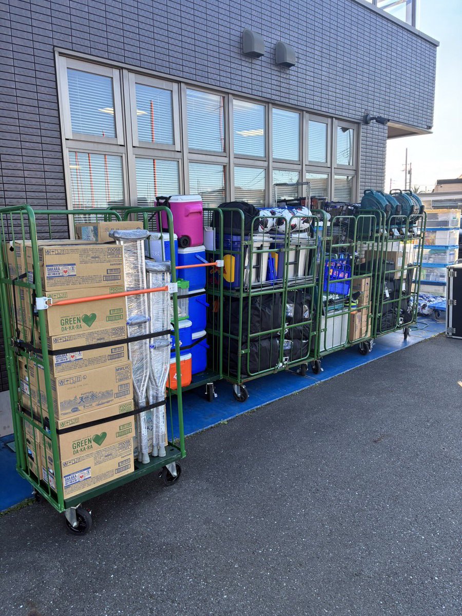 gtyuic's tweet photo. 本日、藤枝に向けて、
チームの荷物を発送しました。

非常に、大切な一戦。

勝つ為に、試合開始まで、
しっかり準備をしていきます！！！

#RB大宮アルディージャ 
#ardija https://t.co/5dUnmjc1c9