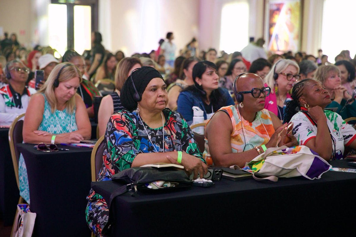 _cosatu's tweet photo. #SADTU leaders are participating in the #EIWomen 5th Education International World Women's Conference underway at Brazil 

#GenderJustice 
#JusticeDeGenre 
#justiciadegénero 
#EIWomen 

@eduint @UNESCO @UN_Women @africanews @BBCAfrica @cnna https://t.co/WdyfsoLBoW