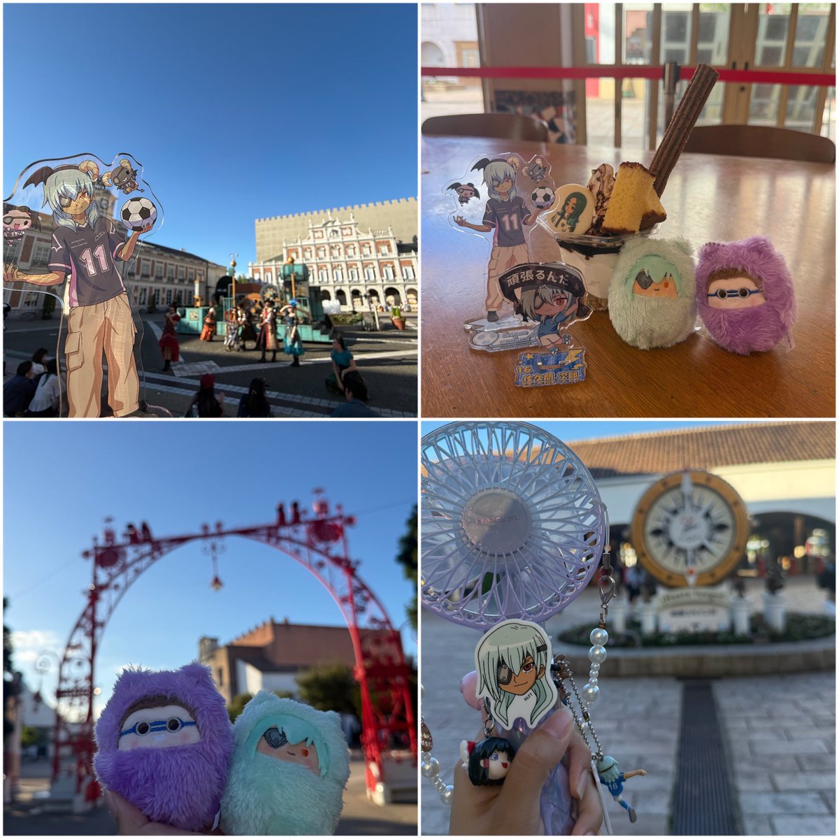 penpen11_'s tweet photo. イナズマイレブンコラボ最終日に
滑り込みで志摩スペイン村行ってきた🇪🇸⚡️

仕事でどうしても昼から出発するしかなくて
着いたの16時前wwww
閉園まで1時間しかなかったから
雲明くんのスイーツ食べて
スタンプラリーして終わり✌️笑

でもなんだかんだ楽しめた☺️
またゆっくり遊びに行きたいな https://t.co/2FcNxdIPW6