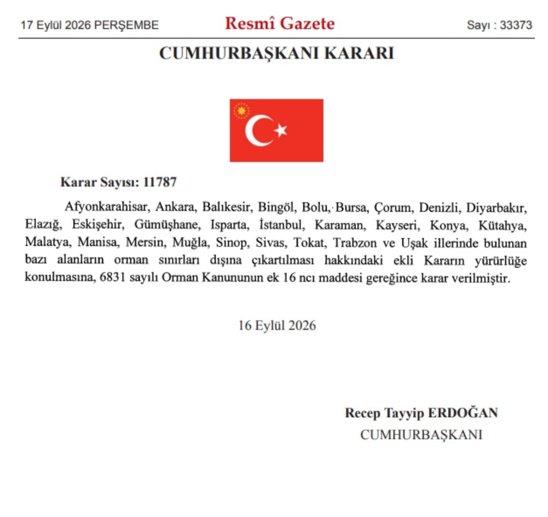 emresirinyeni's tweet photo. Herkes piyasa yangınını konuşurken bir çok ilde orman bölgeleri, orman sınırları dışına çıkarıldı... https://t.co/zM76dePqo6