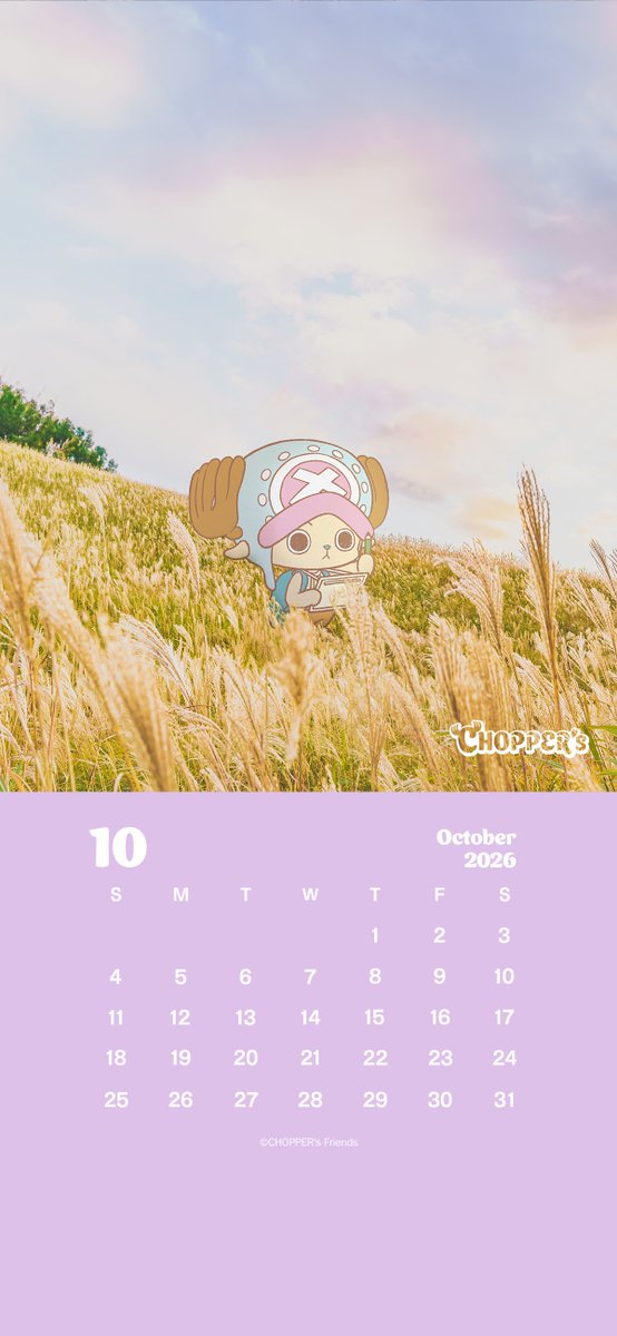 choppers_op's tweet photo. 🌾🎨🌾🎨🌾🎨🌾🎨🌾

   #CHOPPERS_ONEPIECE
　   10月のカレンダー✏️
　
🌾🎨🌾🎨🌾🎨🌾🎨🌾

待ち受け画面や壁紙にどうぞ🎁

#ONEPIECE https://t.co/NR1YQFm2E3
