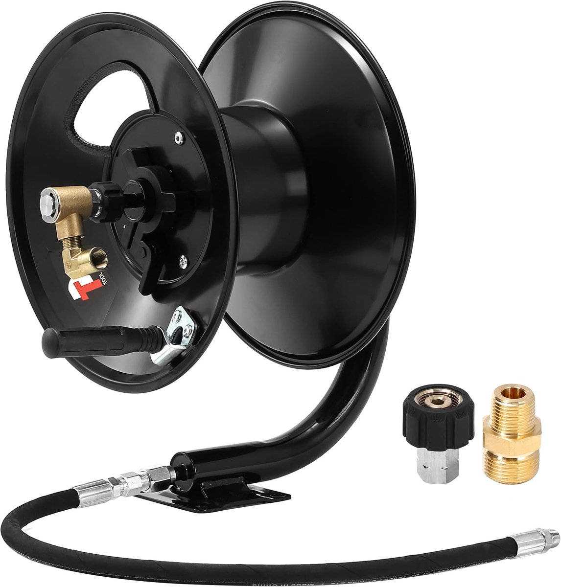 DriveandPatio's tweet photo. Tool Daily Pressure Washer Hose Reel 100FT x 3/8" / 150FT x 1/4" for Water
Heavy Duty Hose Reel for Power Washer, Hand Crank Steel Reel with Wall/Floor/Van Mount, 4000 PSI.

https://t.co/o8yq2fKOCp https://t.co/OFrX6CbZxa