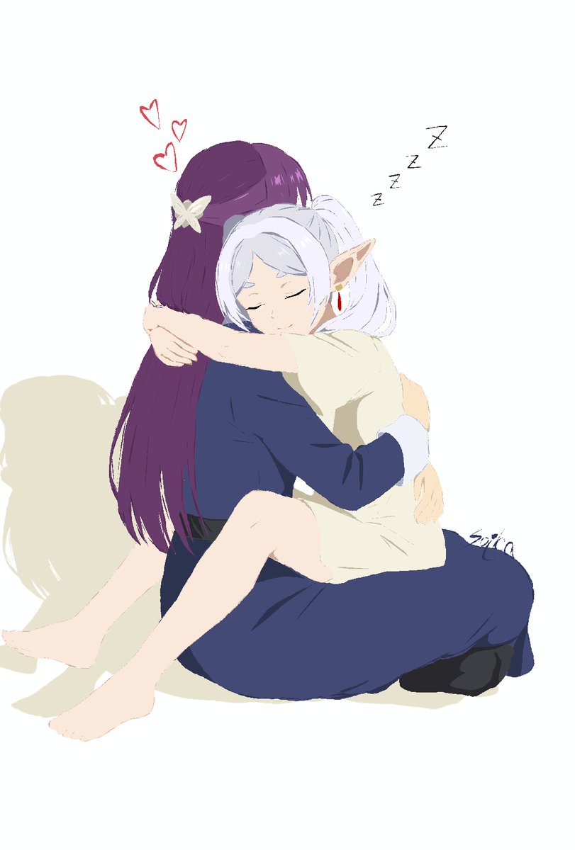 envy75537's tweet photo. When "just five more minutes" turns into a few decades, but Fern has no choice but to carry the team 💆‍♀️💜#frieren #fern #SousouNoFrieren #frierenbeyondjourneysend #animeart https://t.co/jHaXCbhPcc