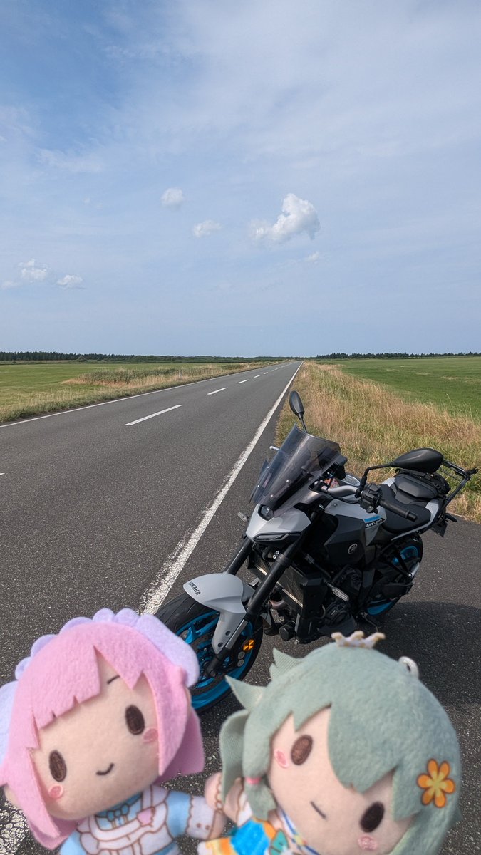 Keika__'s tweet photo. バイクとひろーい大地でわんだほーい🎪 https://t.co/bLkJvEhl41