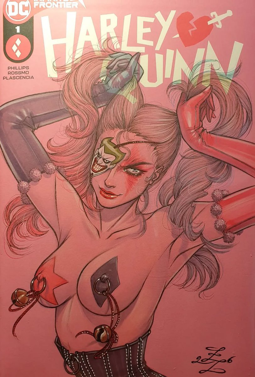ineedmorecovers's tweet photo. Harley Quinn by Zoe Lacchei https://t.co/YLOIEiWRus
