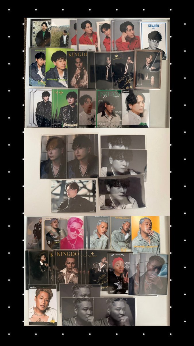 120sslxtk's tweet photo. 三代目グッズ 交換 買取

譲 画像 三代目 ランペ EXILE サイフィ 
フォトカ グッズ 

求 買取

手持ち減らしたいのでお迎えしていただける方探しております
お声かけお待ちしております🙌 https://t.co/dBoMac3h3E